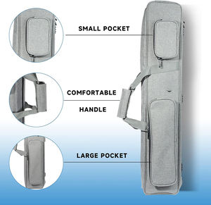Estuche para Taco de Billar de Muestra Gratuita 4x4, Estuche para Transportar Taco de Billar Acolchado - Capacidad para 4 Culatas y 4 Flechas - Product Image 3