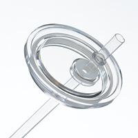 Gobelets isothermes en forme de U de 16 oz avec paille, anti-fuite, étanches, réutilisables, avec couvercle et paille, pour la randonnée, l'école et les excursions