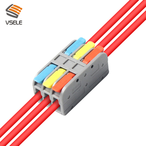 Đầu Nối Nhanh Mini Đầu Nối Ốc Đòn Bẩy Nhỏ Gọn Thông Dụng Đầu Nối Dây Dẫn Đẩy Vào 3 Chân Khối Đầu Cuối 3.5Mm - Product Image 2