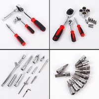 94PCS Auto Repair Tool Set Socket Combination Wrench Kit Household Hardware Tool Box Complete Set for Home Car Maintenance