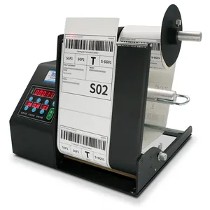 bsc MF150 big size automatic stickers label dispenser vertical automatic label dispenser sticker dispenser machine
