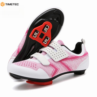 Chaussures d'équitation en maille pour hommes, chaussures d'été débloquées pour VTT, chaussures de vélo de route débloquées pour femmes, vente en gros