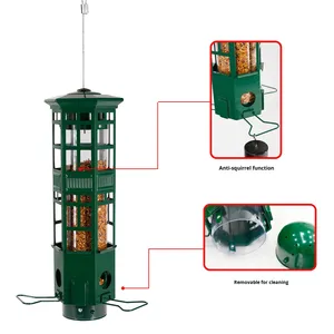 Cross-Biên Giới Mới Ngoài Trời Thông Minh Áp Lực Chịu Mài Mòn Sóc Bằng Chứng Kim Loại Nhựa <span class=keywords><strong>Bird</strong></span> Trung Chuyển Cho Chim Hoang Dã Ngoài Trời Sân - Product Image 4
