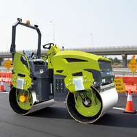 Rouleau compresseur à vapeur routier à double tambour en acier, moteur EPA, CE, 1 tonne, 2 tonnes, 3 tonnes, 2 tonnes, pour la compactation du sol, à vendre en Chine