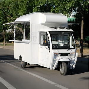 Çok Amaçlı Elektrikli Üç Tekerlekli Mobil Atıştırmalık ve Barbekü Arabası (Karavan Uyumluluğu ile) - Product Image 2