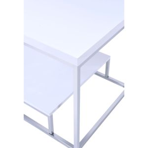 DB Lucia Table d'appoint blanche classique de luxe pour salon chambre hôtel villa entrée et ferme-Tables consoles - Product Image 3