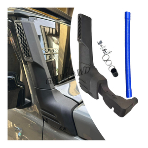 Ensemble de tuba tout-terrain sans perceuse pour <span class=keywords><strong>Suzuki</strong></span> <span class=keywords><strong>jimny</strong></span> JB74 Jb74 <span class=keywords><strong>5</strong></span> <span class=keywords><strong>portes</strong></span> V3.0 - 2018 + kit de tuba avec tuyau en silicone haute température - Product Image 1