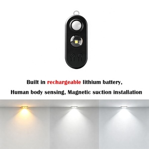 2-in-1 Physical Mosquito Repellent Night Light Motion Sensor Magnetic Suction Rechargeable 3 Color Temperature Indoor Wall Lamp - Product Image 1