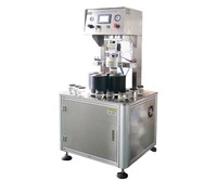 Machine de capsulage semi-automatique à prix d'usine pour flacons, bouteilles et pots, machine de capsulage sous vide, machine de capsulage à visser, machine de capsulage manuelle