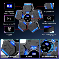 RS Home Smart Focus Agility Training Digital Boxing Adult Wall Target Smart Punching Music ABS Plastic Boxing Machine