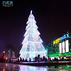 Yeni varış büyük kule şekilli kar yağışı noel ağacı ışığı - Product Image 3