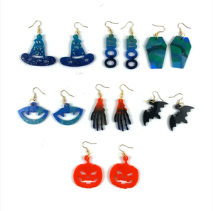Molde de plástico con forma de gota de cristal para manualidades, cuerpo redondo, libro de amor, molde de silicona Silee, punto - Product Image 5