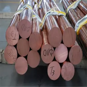 Prime Quality C11000 Round Rod Copper Bar 2mm 3mm 6mm 8mm 16mm With Competitive Price