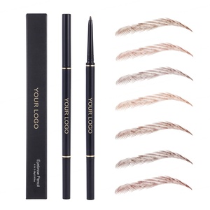 Crayon à sourcils ultra-fin définissant, waterproof, longue tenue, anti-bavures, avec brosse applicatrice, marque privée - Product Image 1