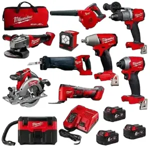 AVAILABLE SALES FOR Milwaukees 2695-15 M18 Combo 15 tool Kit & Power Tools / Cordless Drill in Stock