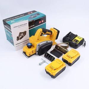 Kit de dégauchisseuse sans fil 21V avec 2 batteries 18V pour système Milwaukee M18, dégauchisseuse sans fil 82mm pour le travail du bois - Product Image 3