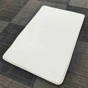 White Dye Sublimation Blank Rugs For Sublimation