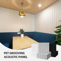 Panneau acoustique en feutre PET de couleur personnalisée, fibre de polyester absorbant le son pour la décoration murale de la maison et du bureau, pour salle de sport et bureau