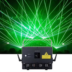 Projecteur laser ILDA 5W 6W, animation laser pour fête, discothèque, scène, <span class=keywords><strong>DJ</strong></span>, club, lumière laser pour boîte de nuit - Product Image 1