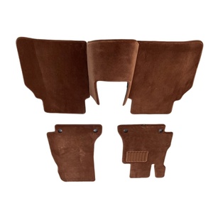 Tapis de sol en laine pure écologiques personnalisés de 20 mm, ensemble complet (imperméable/anti-poussière/antidérapant/facile à nettoyer) 5 pièces pour <span class=keywords><strong>Mercedes</strong></span> - Product Image 4