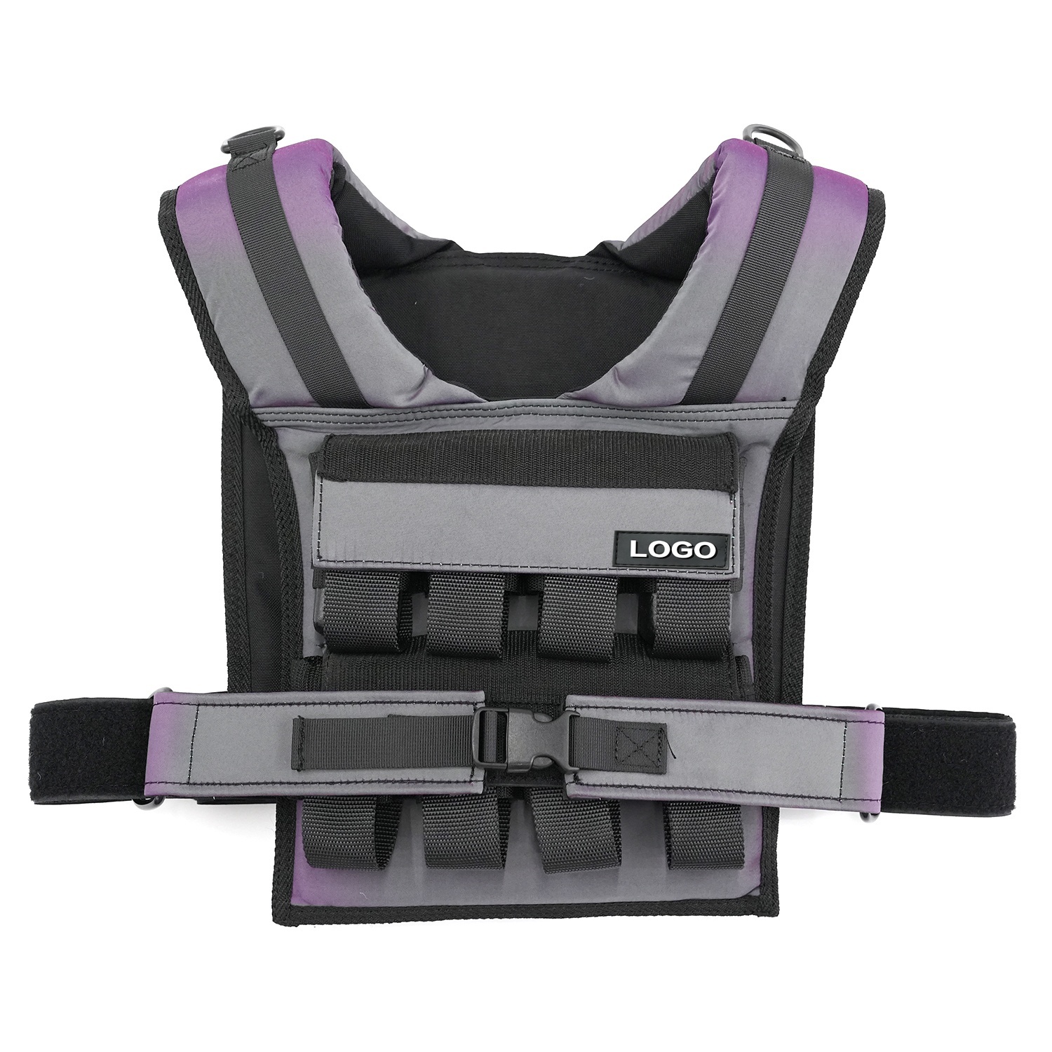 Chaleco Peso Tone Fitness Black Weighted Vest, 12 Lbs Chalecos De