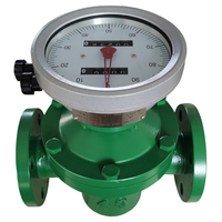 Jingjie LC High-Precision Stainless Steel Elliptical Gear Flowmeter Oil & Water High Viscosity Fluids High Accuracy OEM