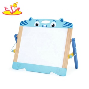 Çocuklar için çift taraflı ahşap manyetik çizim kurulu popüler erken eğitim aracı 2-4 yıl 5-7 yıl Unisex boyama W12B129 - Product Image 5