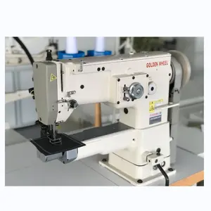 Brand New Golden Wheel CS-2450 Top & Bottom Feed Cylinder-Bed Zigzag Industrial Sewing Machine