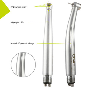 Pana Max EX-203 tốc độ thấp tay khoan tuabin Kit/Nha Khoa tay khoan Bộ dụng cụ 2 miếng LED push button tốc độ cao & 1 mảnh Thêm Rotor - Product Image 3