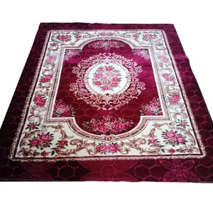 穆斯林风格清真寺地板定制地毯地毯伊斯兰软天鹅绒垫斋月礼物祈祷垫伊斯兰祈祷地毯