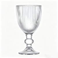Verre à vin créatif vintage gravé en verre sodocalcique écologique pour Baijiu et spiritueux, sans pied