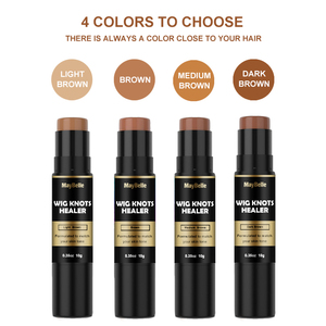Marque privée 4 couleurs disponibles perruque noeuds guérisseur pas de blanchiment perruque correcteur perruque dentelle avant perruque noeud gomme - Product Image 1