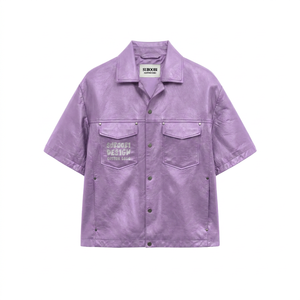 เสื้อแจ็คเก็ตกันน้ำ ระบายอากาศได้ดี ไซส์ใหญ่  แบบ unisex  แขนยาว  หนัง PU  ปิดซิป  พิมพ์ลายกราฟิก  โลโก้ OEM/ODM  ตามสั่ง ปี 2026 - Product Image 3