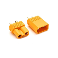 Connecteurs XT60 60A 2P ABS mâle/femelle pour modèles d'avions, drones, véhicules électriques, connecteurs à courant élevé