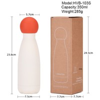 Nouvelle tasse isotherme en acier inoxydable 316 de 350 ml, design créatif en forme de boule de bowling, portable, pour étudiants, enfants, sports de plein air