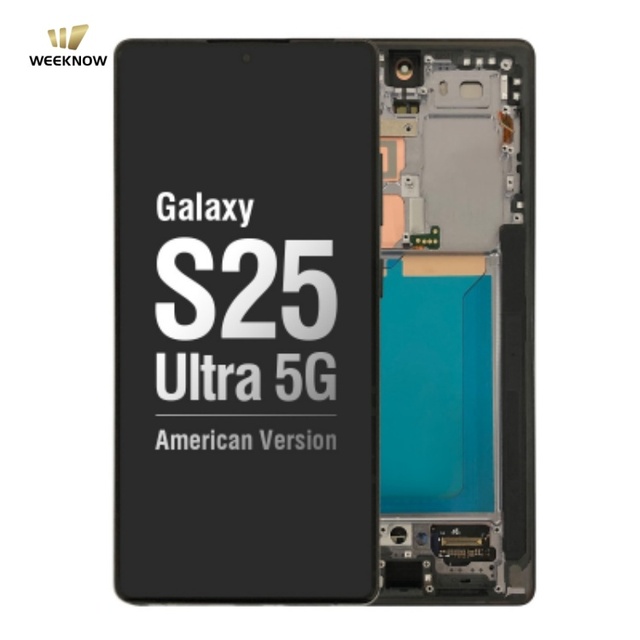 For S25 Ultra S24 Plus S23 Fe S22 S21 S20 Mobile Phone Screen Replacement LCD Original OLED Display with Frame