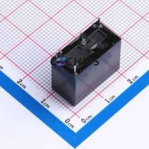 G5Q-1A DC12 Power Relay Through hole,10x20mm Relay 12V 1 Normally Open: 1A (SPST-Normally Open)::: 4 5A-30VDC/10A-250VAC - Product Image 2