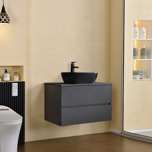 <span class=keywords><strong>Meuble</strong></span>-lavabo mural moderne pour <span class=keywords><strong>salle</strong></span> <span class=keywords><strong>de</strong></span> <span class=keywords><strong>bain</strong></span> complète, 800 mm, en <span class=keywords><strong>bois</strong></span> <span class=keywords><strong>massif</strong></span>, MDF, contreplaqué, écologique, avec lavabo et plan <span class=keywords><strong>de</strong></span> travail inclus - Product Image 5
