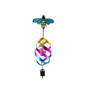Metal Wind Chime Forest Moose Bear Mountain Iron Art Bell Home Patio Decoración al aire libre - Product Image 2