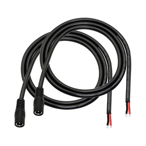 Giấy Chứng nhận CE 12V DC jack 2.1x5.5 mét nam nữ ổ cắm thùng nối để mở DC Pigtail cáp điện - Product Image 3