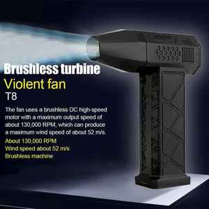 Mini Turbo bạo lực Fan 130000 vòng/phút tốc độ cao Air Blower với động cơ không chổi than máy sấy điện cho xe ô tô dropship - Product Image 2