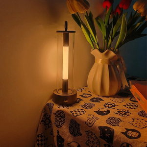 Outdoor Camping <b>Light</b> USB Rechargeable Hanging Desktop Ornament Ambient <b>Light</b> <b>LED</b> Reading Bedroom Bedside <b>Night</b> <b>Light</b> - Product Image 3