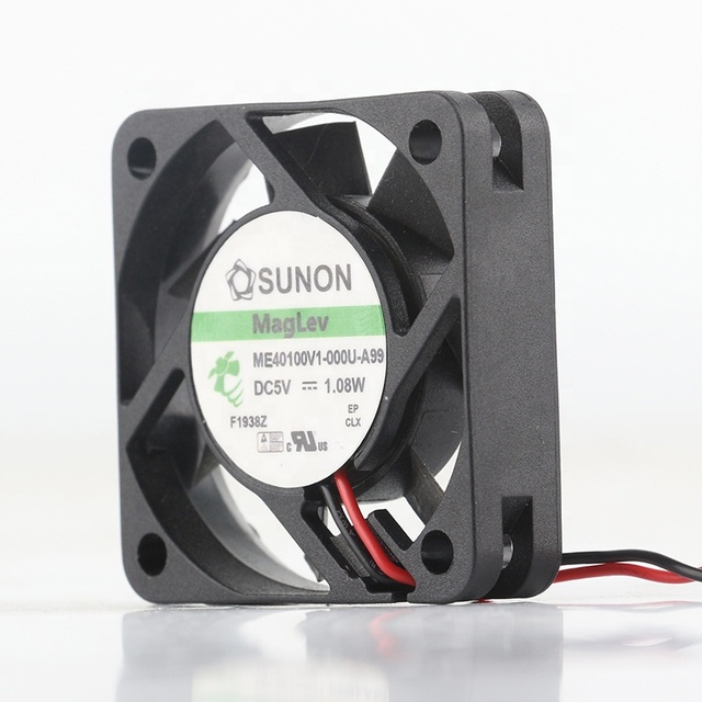 Sunon 12V 24V 48V DC 5V 1.08W AC EC 4010 40X40X10MM Ball Bearing Micro Maglev Quiet Two-wire ME40100V1-000U-A99 Cooling Fan