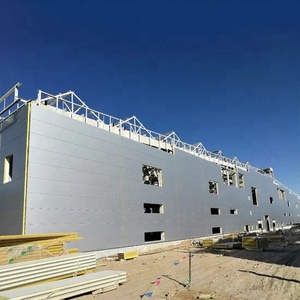 Kits de Matériaux de Construction Métalliques à <span class=keywords><strong>Prix</strong></span> Abordable pour Garages, Structures Résidentielles, Ateliers et Entrepôts Préfabriqués Isolés de 6000 pi² - Product Image 2