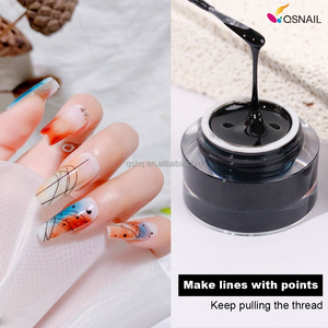 Smalto Semipermanente UV 5ml Effetto <span class=keywords><strong>Ragnatela</strong></span> Rossa, Non Tossico, Resina Polimerizzabile UV, Certificato CE, Lunga Durata 3-4 Settimane, Facile da Applicare, Effetto Filo di Spago, Fai da Te - Product Image 5