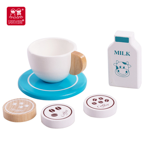 Simulation de cuisine pour enfants, <span class=keywords><strong>jouet</strong></span> pour la cafetière en <span class=keywords><strong>bois</strong></span>, accessoires de cuisine, 3 + - Product Image 4