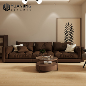 Керамогранитная плитка под дерево 150x900 мм, цельная, противоскользящая, для внутренних помещений: вилл, отелей, апартаментов, спален, гостиных. - Product Image 3