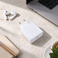 Adaptor Daya Profesional PD 45W 5V 3A 9V 2.25A 12V 1.8A Colokan EU untuk Tablet, Kamera, Speaker, dan Pengisi Daya Ponsel