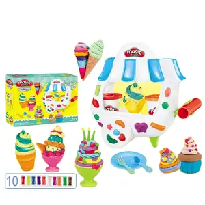 Engraçado educacional diy 3d colorido modelo do bebê, argila, jogar massa, brinquedos