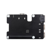 HAT PCIe a Gigabit Ethernet y USB 3.2 Gen1 para Raspberry Pi 5, 3x USB 3.2 Gen1, 1 Gigabit Ethernet, HAT PCIe para Raspberry Pi